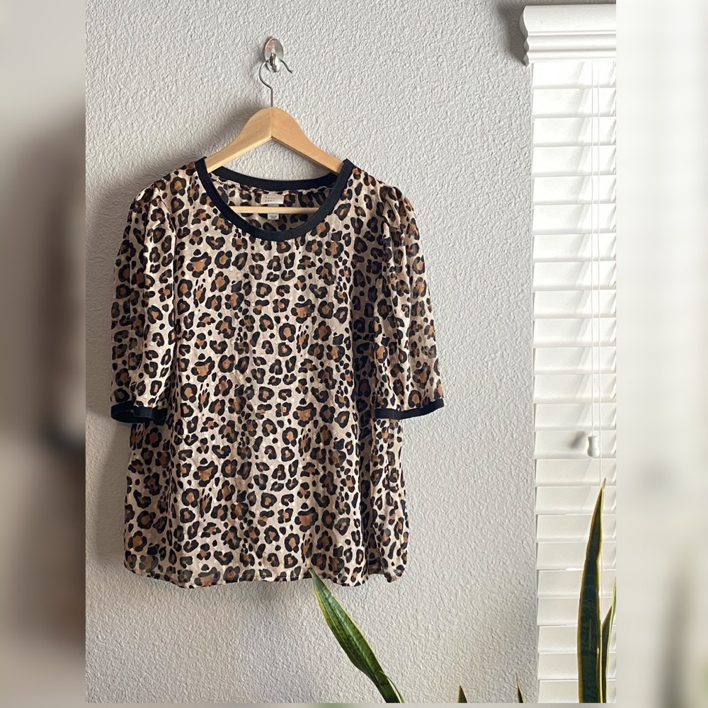 Leopard Blouse